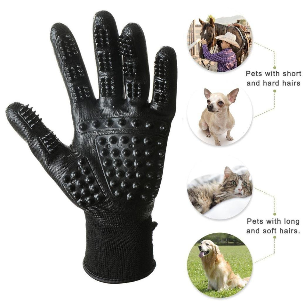 1 Pair Pet Grooming Gloves