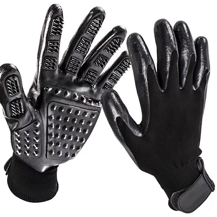 1 Pair Pet Grooming Gloves